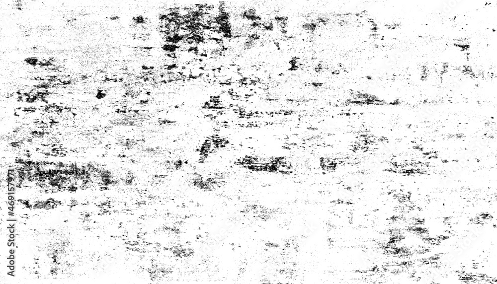 Rough black and white texture vector. Distressed overlay texture. Grunge background. Abstract textured effect. Vector Illustration. Black isolated on white background. EPS10