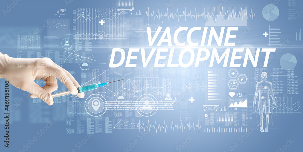 Syringe needle with virus vaccine Syringe needle with virus vaccine