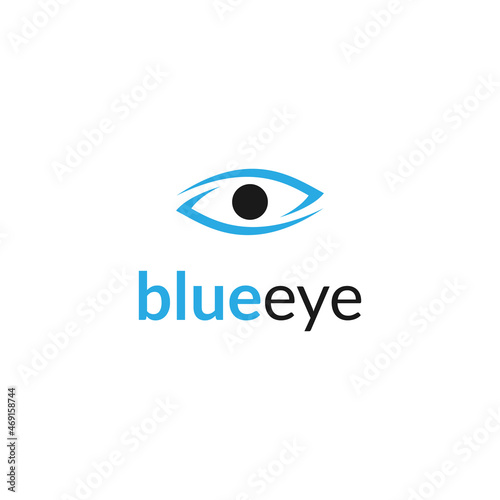 eye logo vector design. logo template