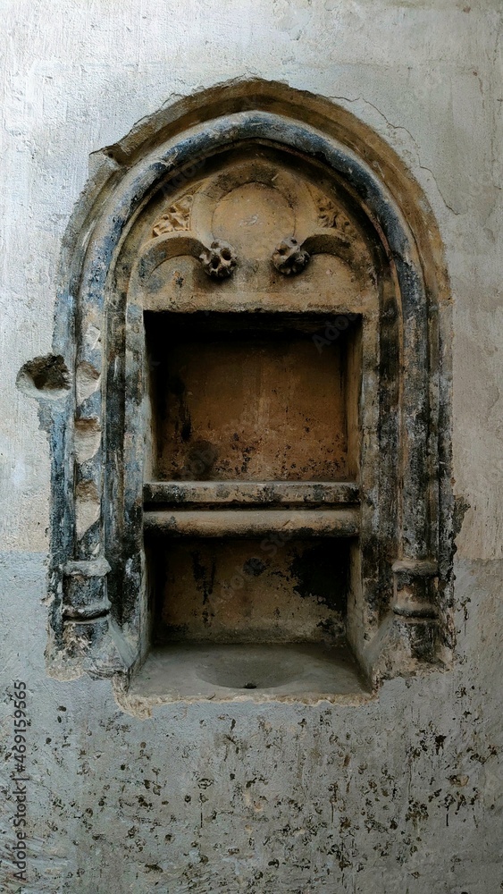 Fototapeta premium Eglise abbatiale XIIème siècle SAINT ANTOINE L'ABBAYE (Isère)