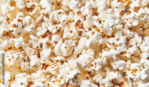  Bunch of salty popcorns texture