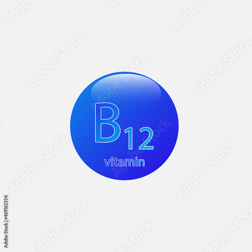 Illustration on the topic of vitamins. 