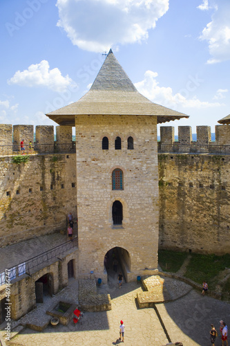 Courtyard of Fortress in Soroca, Moldova	
 photo