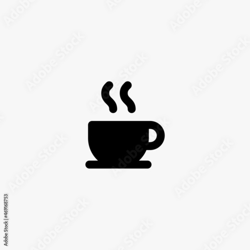 coffee icon. coffee vector icon on white background