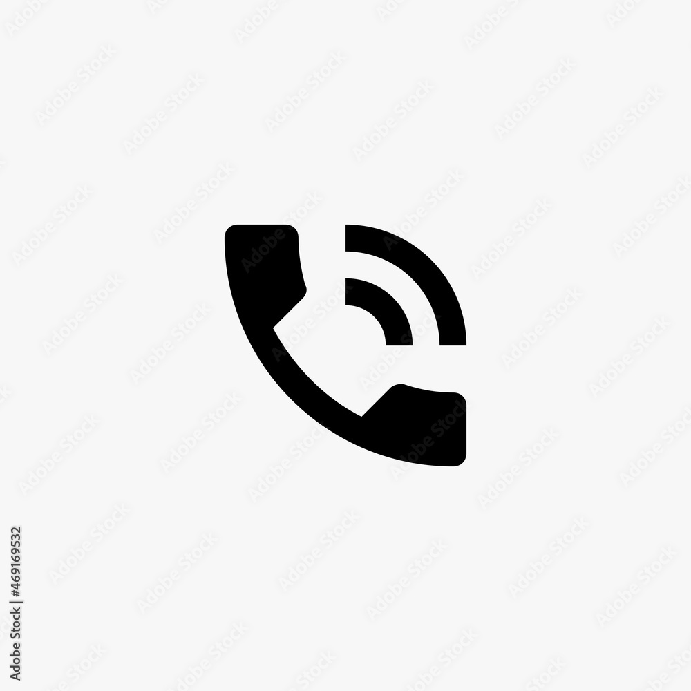 phone icon. phone vector icon on white background phone icon. phone vector icon on white background