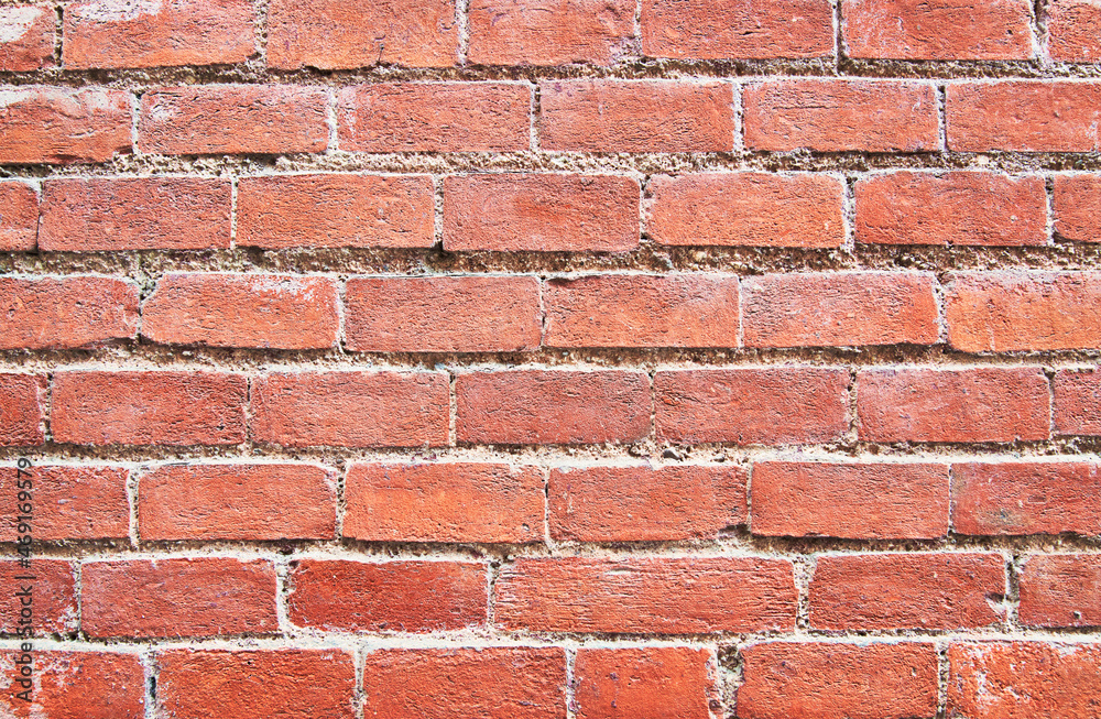 Brick wall texture with cracked tiles and cement. Classic brickwall surface background Brick wall texture with cracked tiles and cement. Classic brickwall surface background