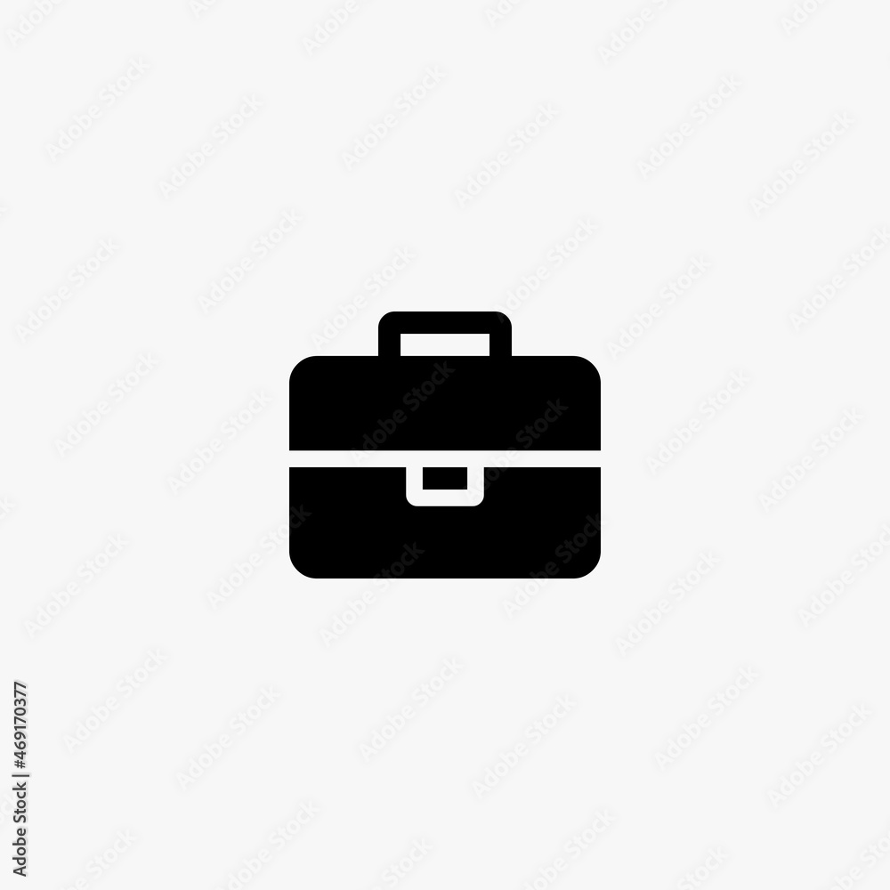briefcase icon. briefcase vector icon on white background briefcase icon. briefcase vector icon on white background