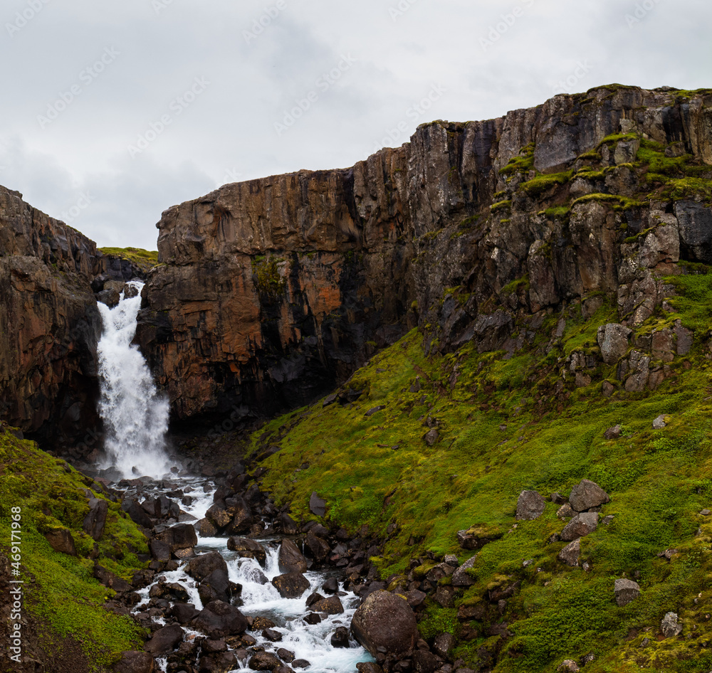 Fardagafoss waterfall, Iceland