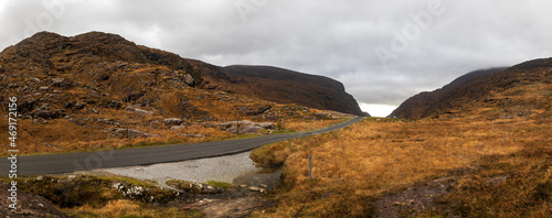 panorama of the mountains, Kerry Ireland