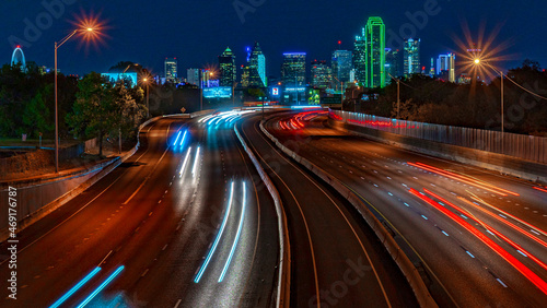 Dallas Skyline at night  © David