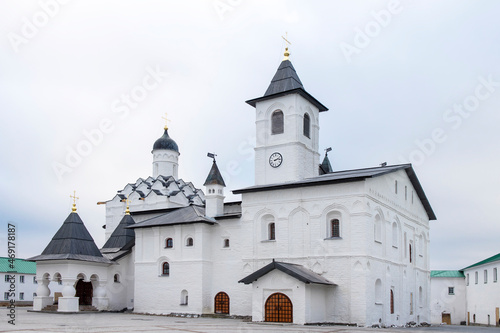 Svir, Russia, Leningrad region The Holy Trinity Alexander Svirsky male monastery in the village of Old Sloboda.
