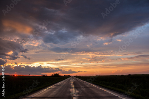 North Dakota Sunset © NZP Chasers