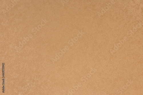 Light beige or brown wallpaper paper vintage surface wall texture background © Andrey