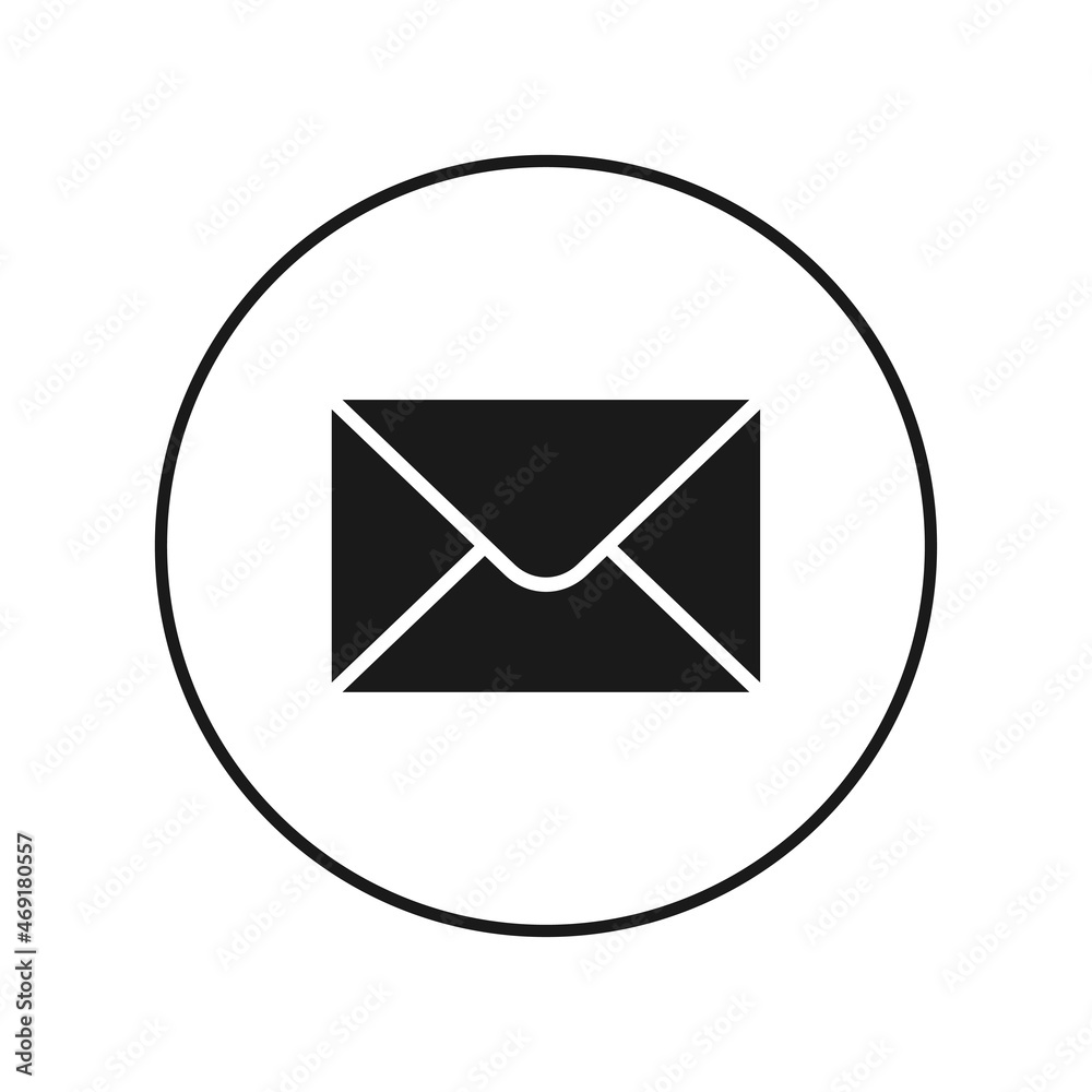 Mail icon for websites and mobile applications. Vector illustration. Mail icon for websites and mobile applications. Vector illustration.