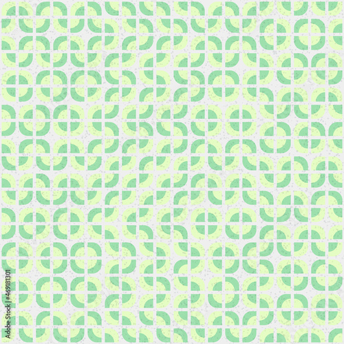 Abstract Geometric Pattern generative computational art illustration