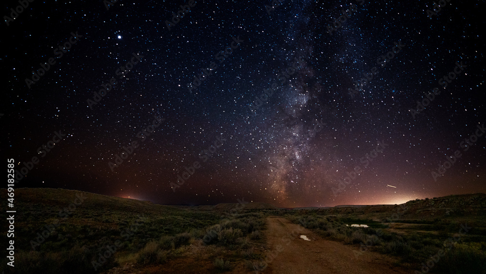 Fototapeta premium Milkyway over Utah