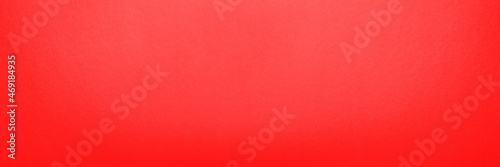 Red textured paper background. Panorama texture red cardboard seamless pattern. Large format photo for print or banner. For your project or design.