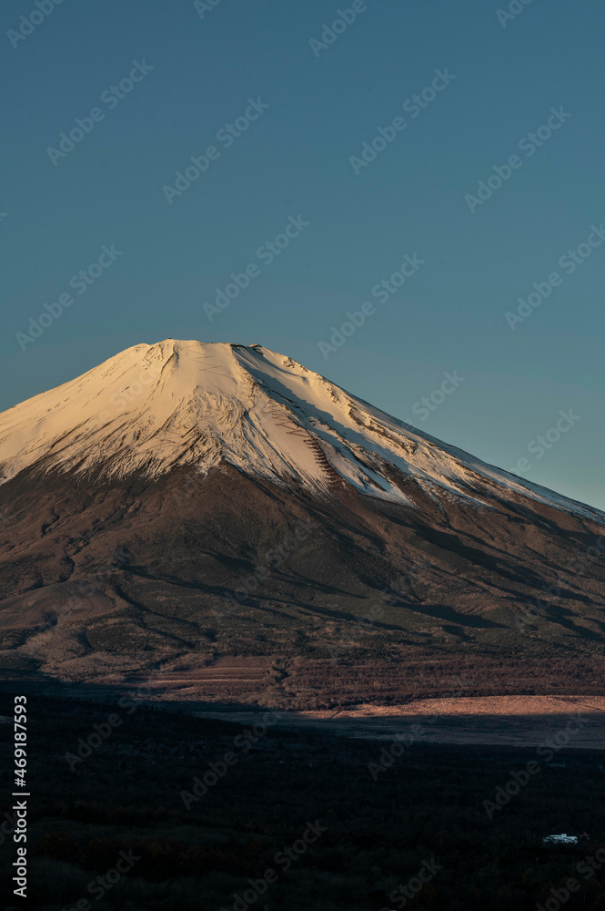 Fototapeta premium 朝焼けのふじ