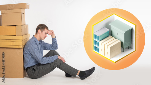 Rental storage room concept...