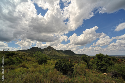 A picture of the african landscape