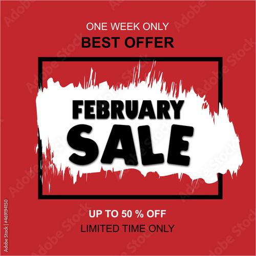 One Week Only Best Offer Februrary Sale Up To 50% Off  Limited Time Only photo