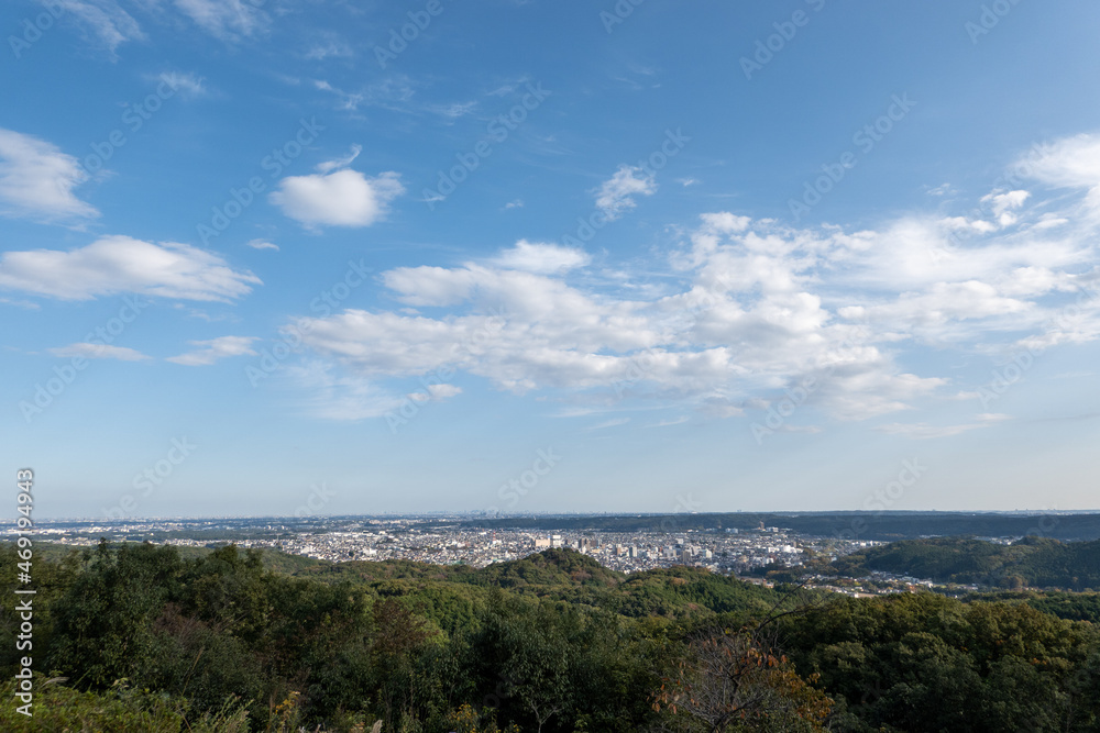 多峰主山からの眺め 多峰主山からの眺め