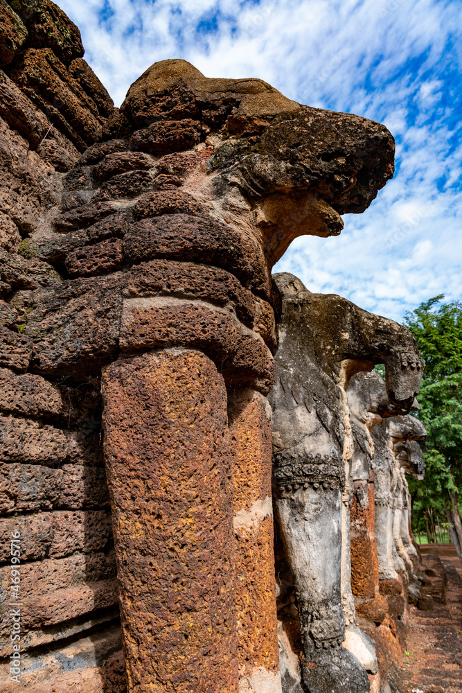 Historical and Ancient Temple Ruins in Thailand