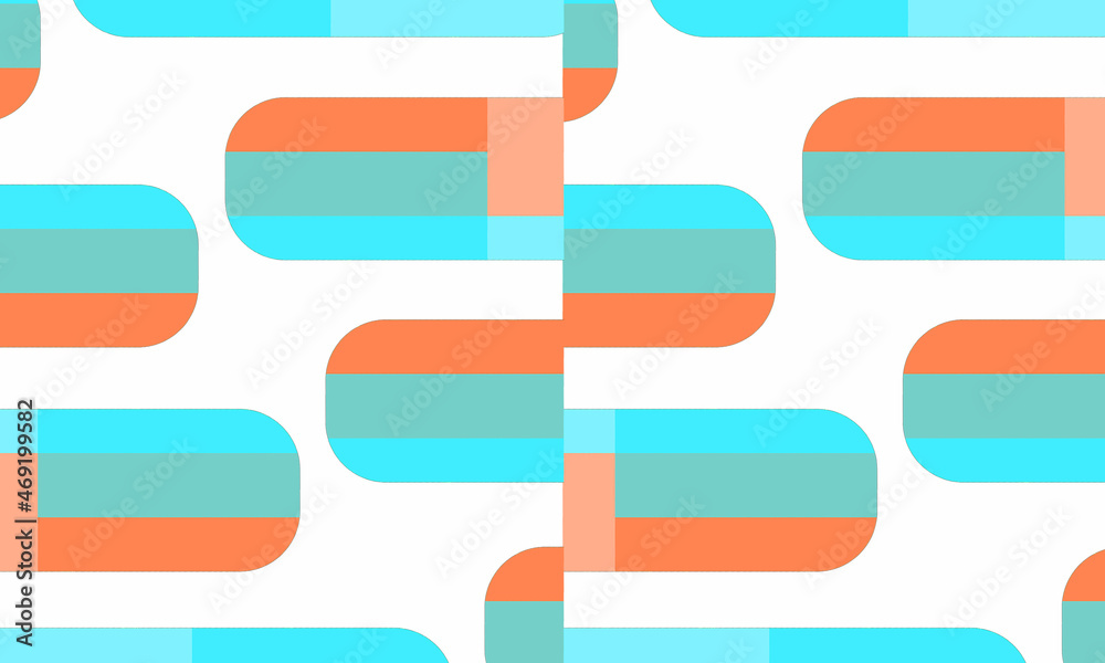 white background with a collection of oval squares of various colors white background with a collection of oval squares of various colors