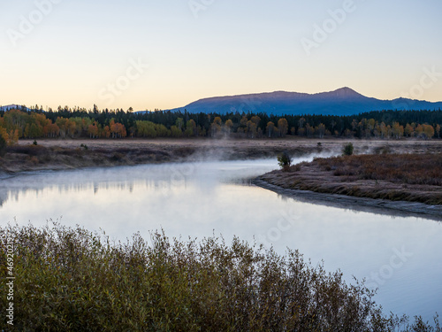 Misty sunrise 