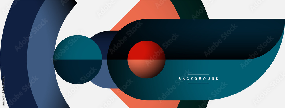 Trendy shapes, color minimal design composition, lines and shadows for wallpaper banner background or landing page Trendy shapes, color minimal design composition, lines and shadows for wallpaper banner background or landing page