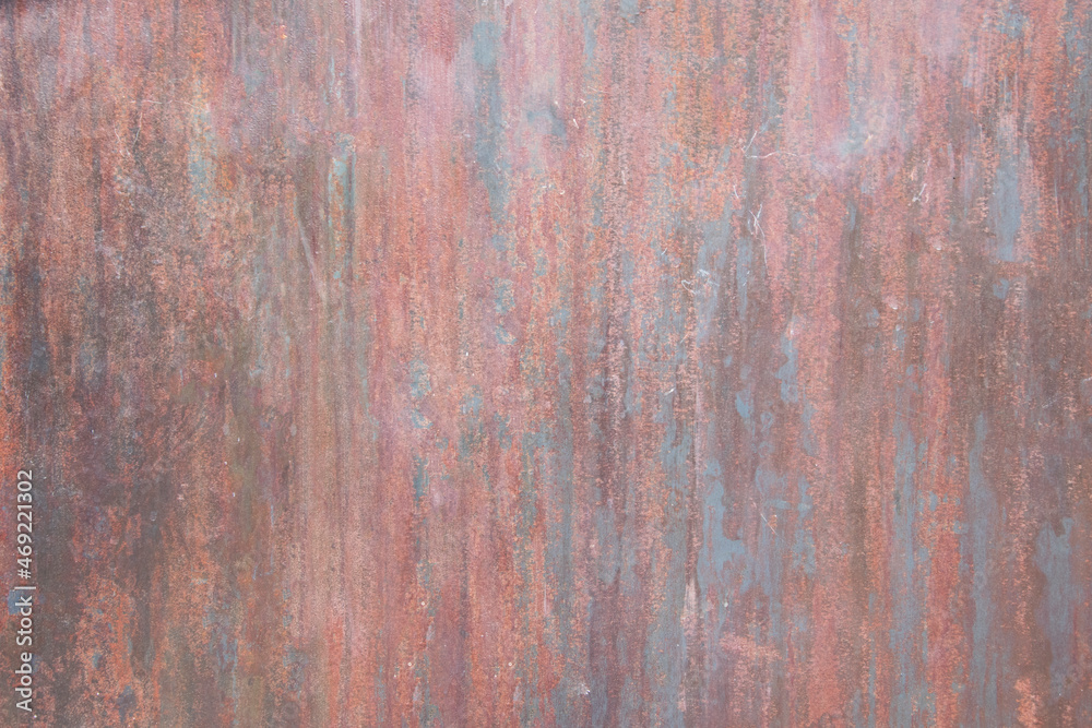 Copper metallic painted surface background