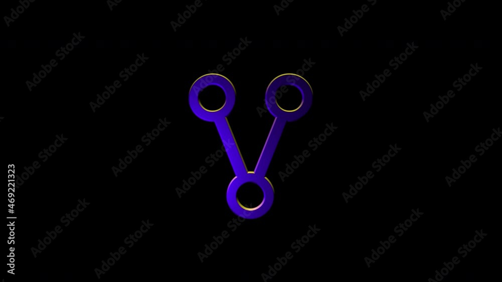 Alchemical Symbol For Aqua Vitae-2 Icon Animation. Purple text with alpha channel. Esoteric Alchemy symbology Alchemical Symbol For Aqua Vitae-2 Icon Animation. Purple text with alpha channel. Esoteric Alchemy symbology