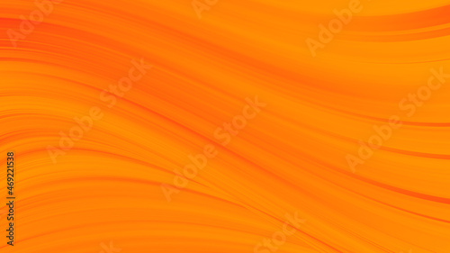 Bright orange abstract texture is a wavy graphic for backgrounds or other design illustrations or artwork.