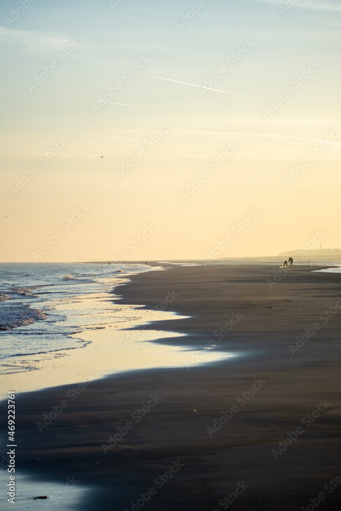 Obraz premium sunrise on the beach