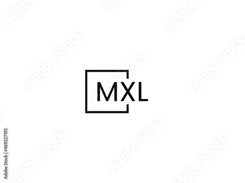 Free Download MXL Letter Initial Logo Design Vector Illustration - GFXLoad