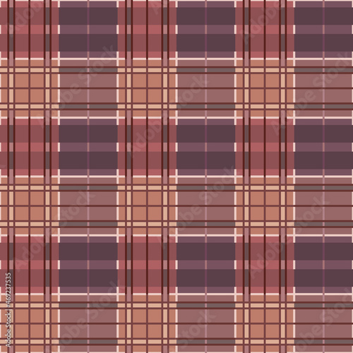 Wallpaper Mural Japanese Brown Plaid Checkered Vector Seamless Pattern Torontodigital.ca