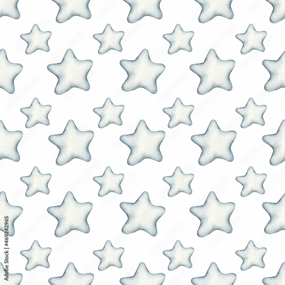 Starry seamless pattern. Perfect for textile, web, print design, souvenirs, scrapbooking and other ideas. Starry seamless pattern. Perfect for textile, web, print design, souvenirs, scrapbooking and other ideas.