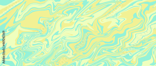 Bright modern graffiti texture. Pastel background in yellow-green colors. Liquid marble 
