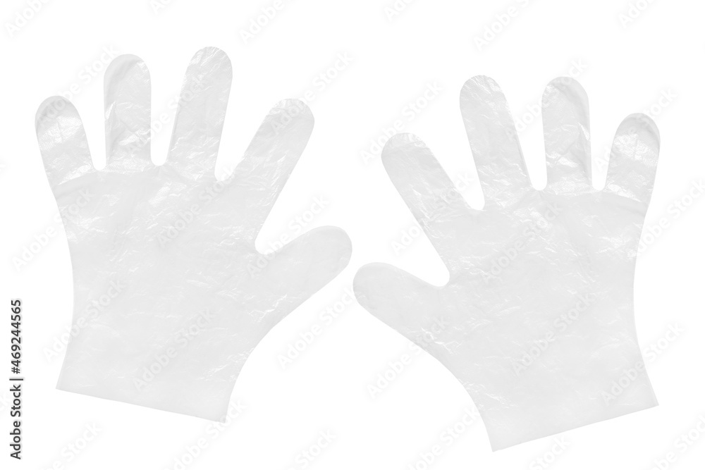 Obraz premium Plastic gloves isolated