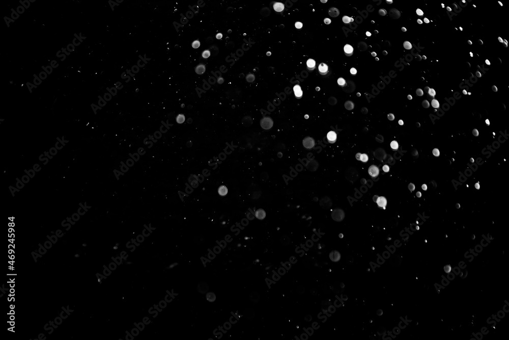 Abstract black bokeh of light texture Abstract black bokeh of light texture