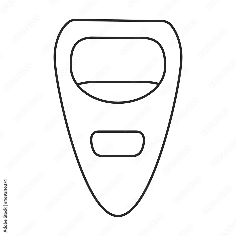 Bottle opener vector outline icon. Vector illustration corkscrew on white background. Isolated outline illustration icon of bottle opener . Bottle opener vector outline icon. Vector illustration corkscrew on white background. Isolated outline illustration icon of bottle opener .