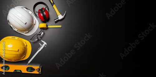 Quadro su tela Work safety