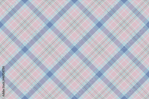 Seamless pattern of scottish tartan plaid. Repeatable background with check fabric texture. Vector backdrop striped textile print.