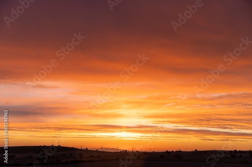 Atardecer y Molinos