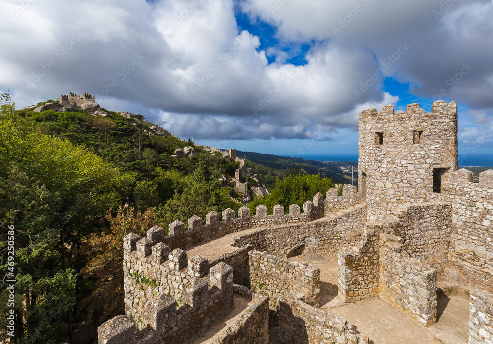 Moorish castle in Sintra - Portugal