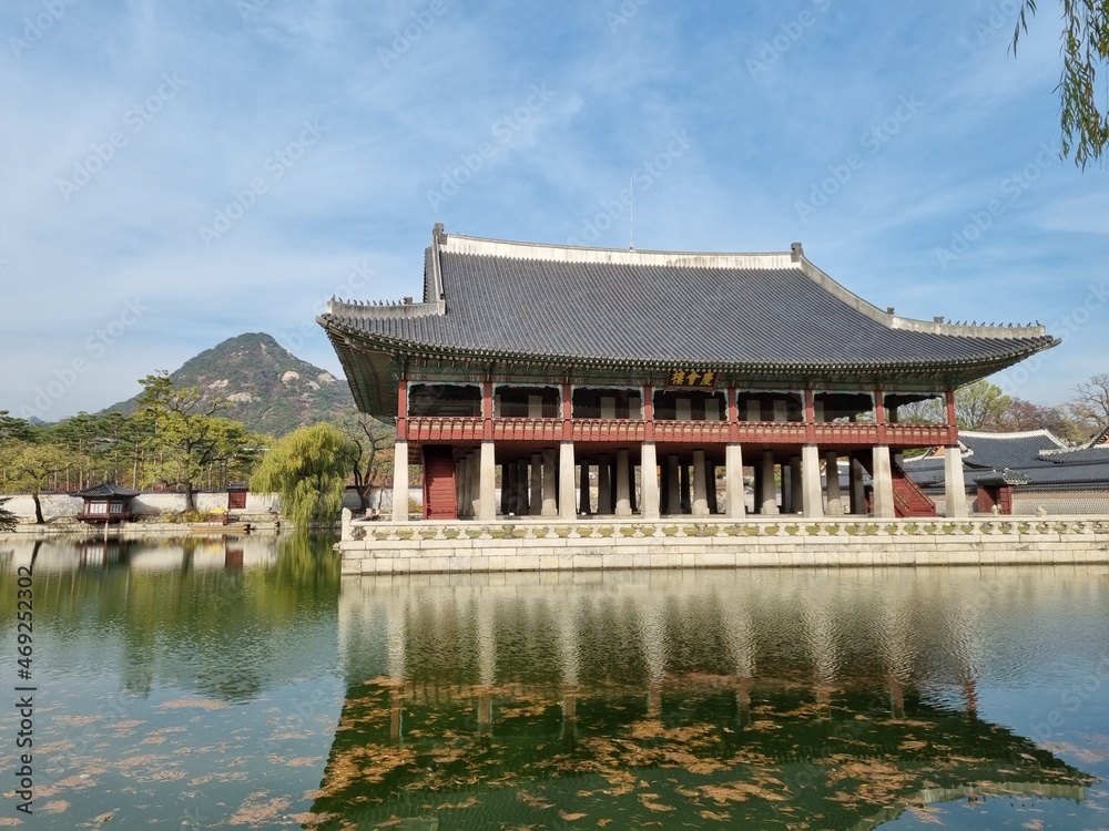 Obraz premium Gyeongbokgung Palace in Korea
