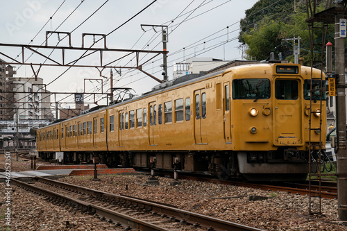 local yellow train © lazy tiger