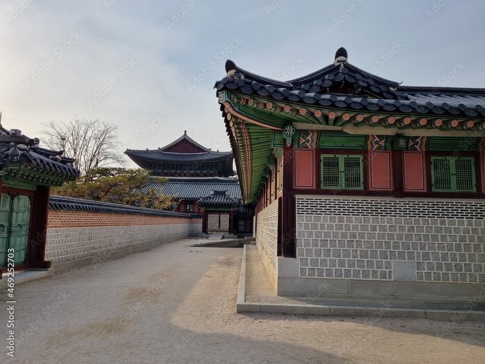 Fototapeta premium Gyeongbokgung Palace in Korea