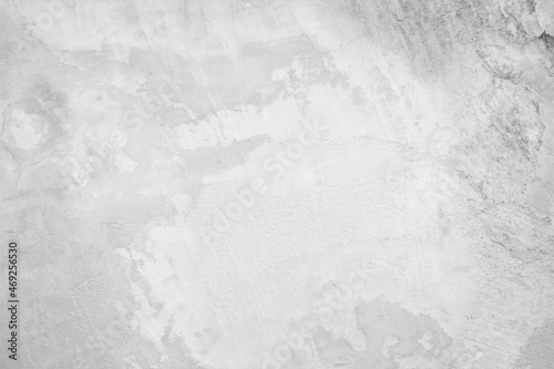 White concrete wall background. Having grey and cement texture stone, sand. 
