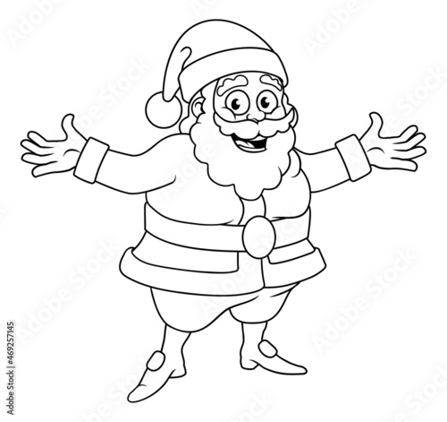 Santa Claus Christmas Carto...
